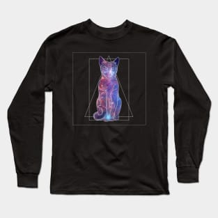 Space Cat Long Sleeve T-Shirt